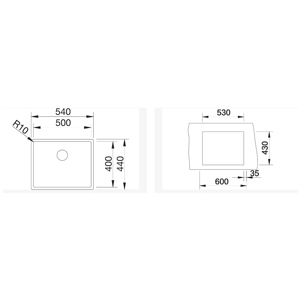 Blanco Claron 500-IF Durinox - Slika 2