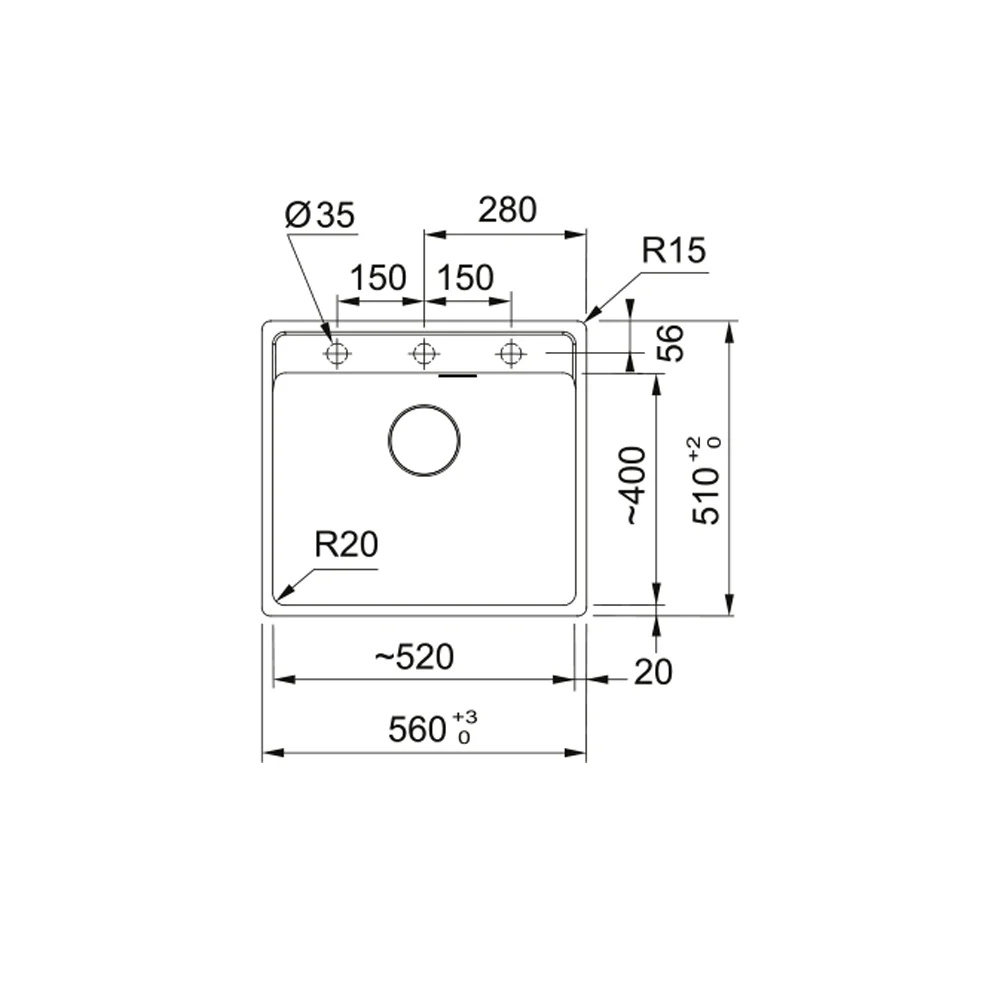 FRANKE sudoper MRG 610-52 TL sa česmom ACTIVE L DOCCIA - Slika 2