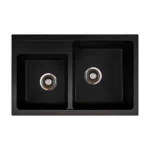 Metalac sudoper x Quadro plus 2D crna